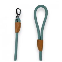 M-PETS Eco póráz biztonsági karabínerrel S 1,2x150cm kék 100% újrahasznosított műanyag