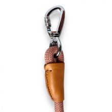 M-PETS Eco póráz biztonsági karabínerrel S 1,2x150cm pink 100% újrahasznosított műanyag