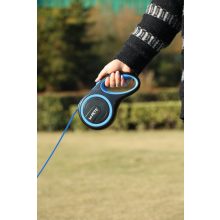 M-PETS automata póráz Liberty M 5m 20kg kék