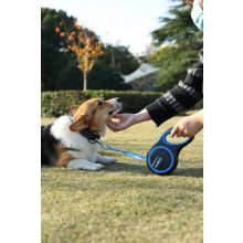 M-PETS automata póráz Liberty M 5m 20kg kék