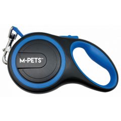 M-PETS automata póráz Liberty L 8m 50kg kék