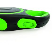 M-PETS automata póráz Liberty S 3m 15kg zöld