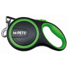 M-PETS automata póráz Liberty L 8m 50kg zöld