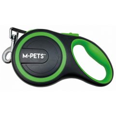 M-PETS automata póráz Liberty L 8m 50kg zöld