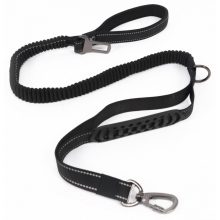 M-PETS Flex Pro multifunkcionális póráz 2,5x120/150cm fekete