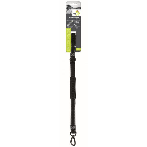 M-PETS Flex Pro multifunkcionális póráz 2,5x120/150cm fekete