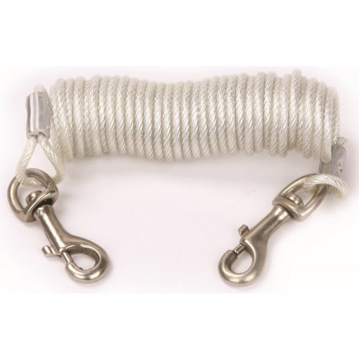 M-PETS kikötő acél sodrony műanyag bevonattal 21,7kg-ig 3,6mx47mm