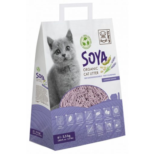 M-PETS szója bio macskaalom 6L/2,5kg levendula