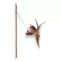 M-PETS cicapeca fluoreszkáló egér 35cm pink