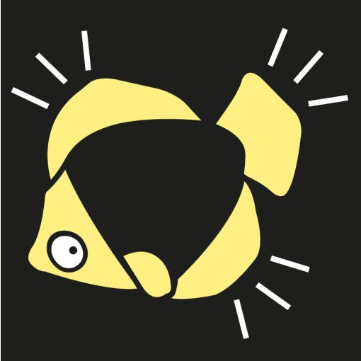 M-PETS cicapeca fluoreszkáló hal 35cm