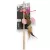 M-PETS cicapeca fluoreszkáló pillangó 35cm pink