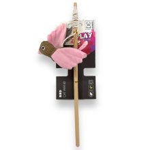 M-PETS cicapeca fluoreszkáló madár 35cm pink