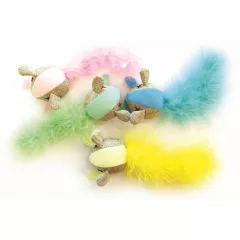M-PETS macskajáték fluoreszkáló egér 17x7x4cm