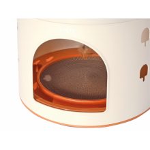M-PETS Eco macskabútor Burana 49,5x49,5x88cm újrahasznosított műanyag