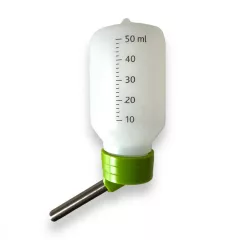 M-PETS Flaska fémcsőrös rágcsáló itató 50ml zöld