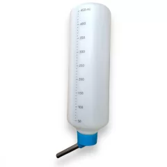 M-PETS Flaska fémcsőrös rágcsáló itató 450ml kék