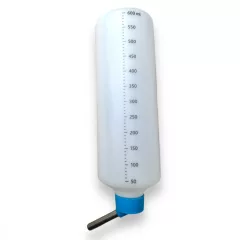 M-PETS Flaska fémcsőrös rágcsáló itató 600ml kék