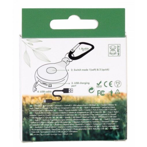 M-PETS ultrahangos kullancs- és bolhariasztó USB töltővel