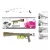   M-PETS kutyajáték tenniszlabda kilövő Bazooka 63x19,5x9,5cm