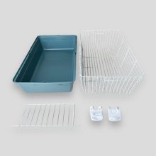 Ketrec tengerimalacok részére S 59x35x31cm kék