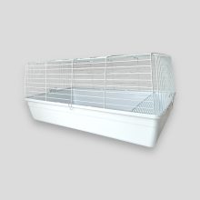 Ketrec törpenyulak részére L R3 84x48x38cm fehér