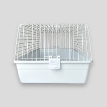 Ketrec törpenyulak részére L R3 84x48x38cm fehér