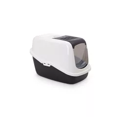   SAVIC 72067 NESTOR FILTERES CICA WC 56x39x38,5cm Fekete-Fehér