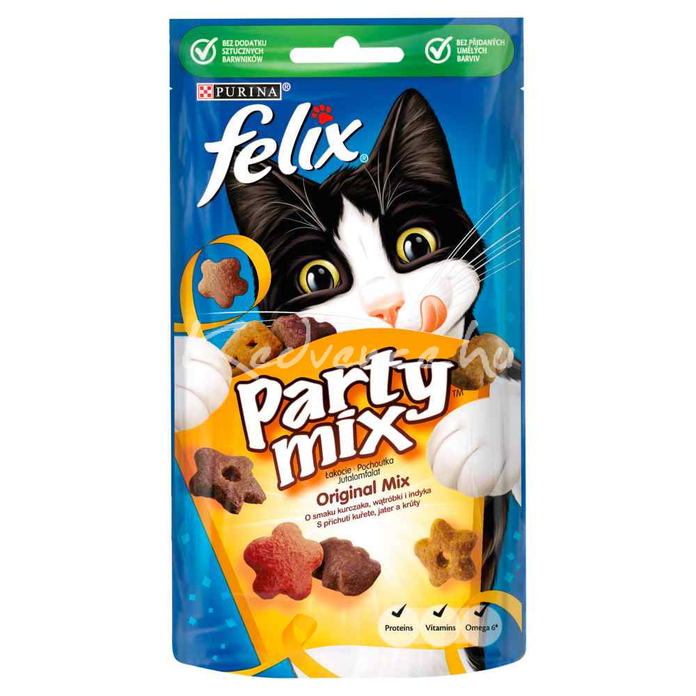 Felix Party Original Mix macska jutalomfalat 60g