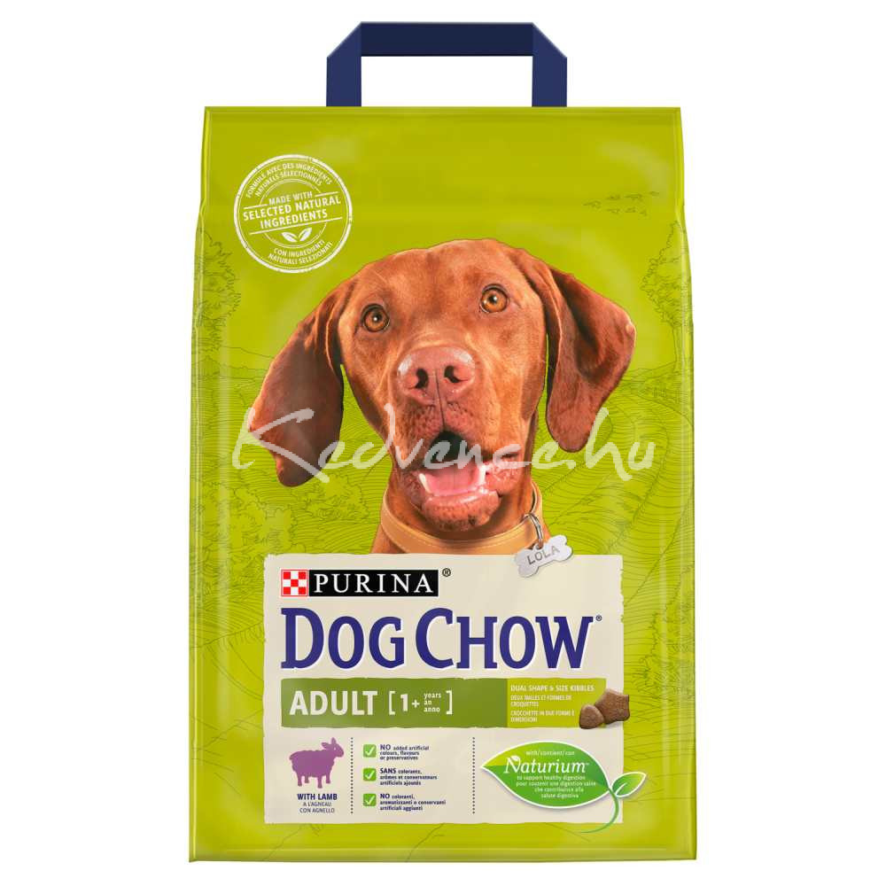 Dog Chow Adult Báránnyal száraz kutyatáp 2,5kg