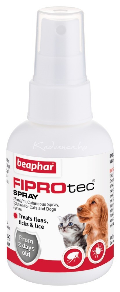 Beaphar Fiprotec bolha-kullancs-tetűirtó spray 100ml