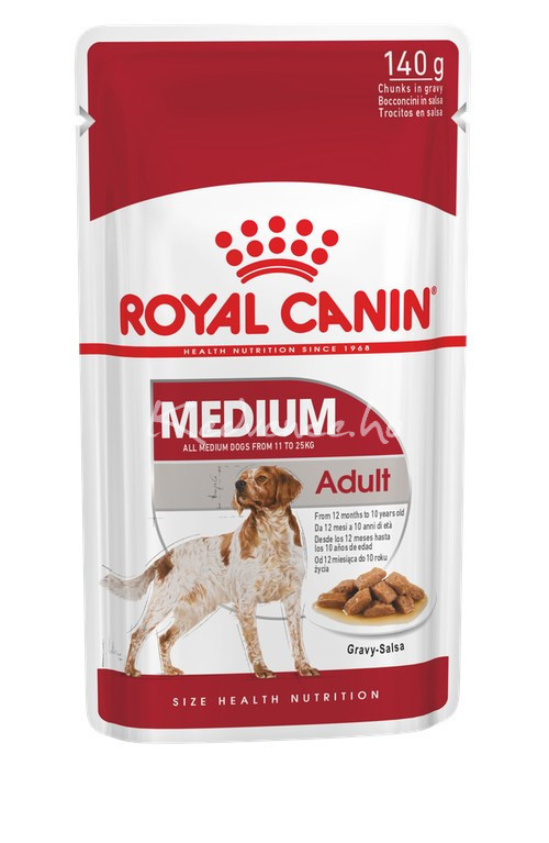 Royal Canin Medium Adult 140g nedves kutyatáp